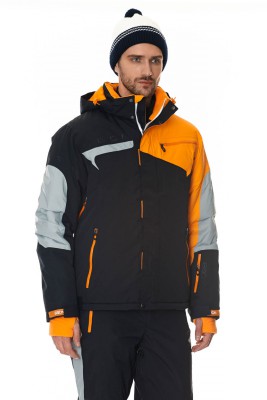 Куртка горнолыжная муж. с яркими вставками B534905 цвет Black BAON в Туле