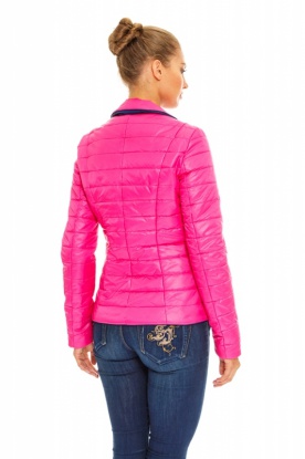 Куртка женская 2568 цвет фуксия (розово-малиновый) Hoops в Туле