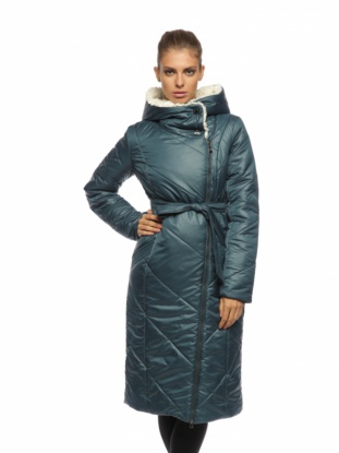 Пальто женское артикул: 8871, цвет сапфир Hoops в Туле